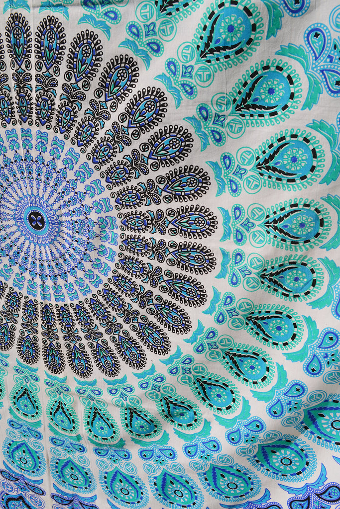 Mandala Screen Print Tapestry