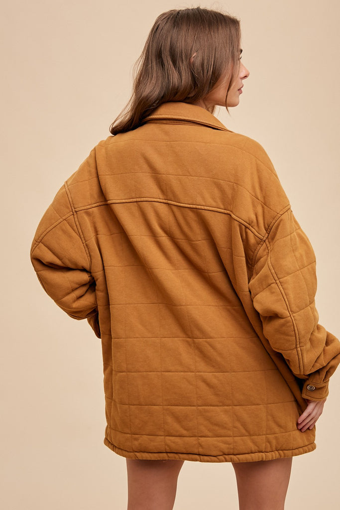 OVERSIZED THICK QUILTED OUTERWEAR