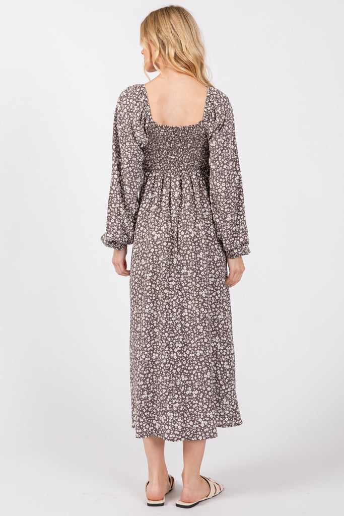 LONG SLEEVE MAXI DRESS