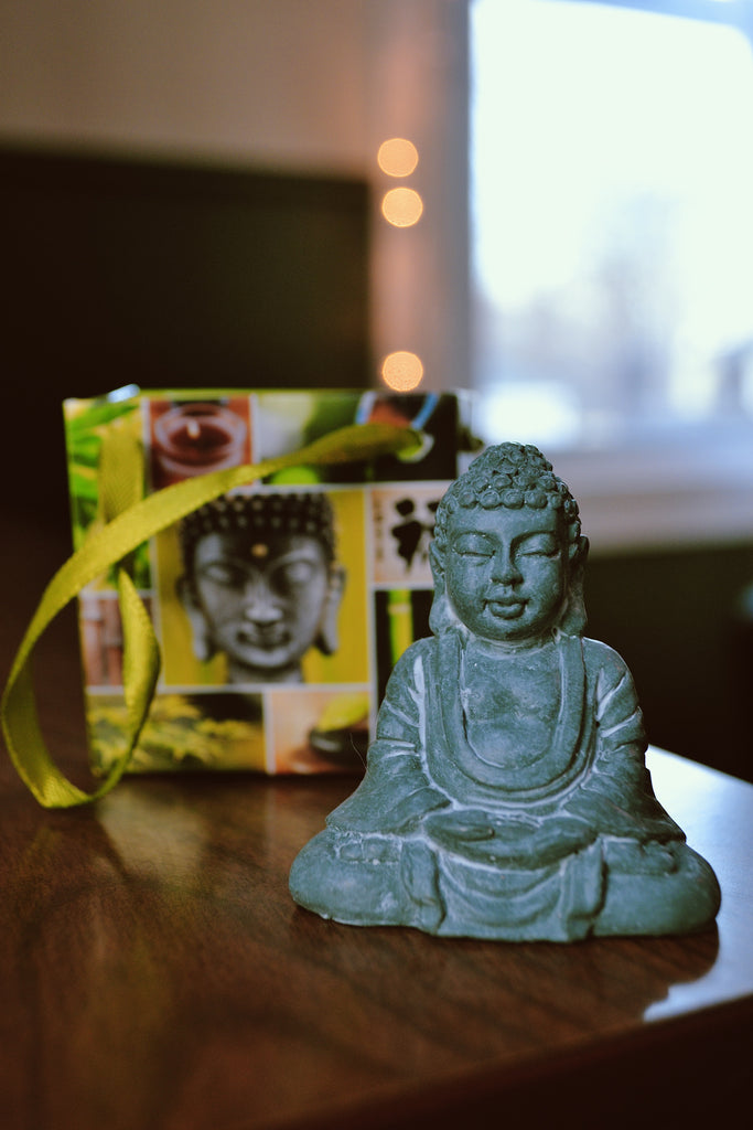 Mini Buddha Statue in Gift Bag