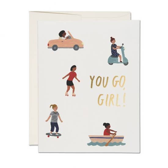 You Go, Girl! Card